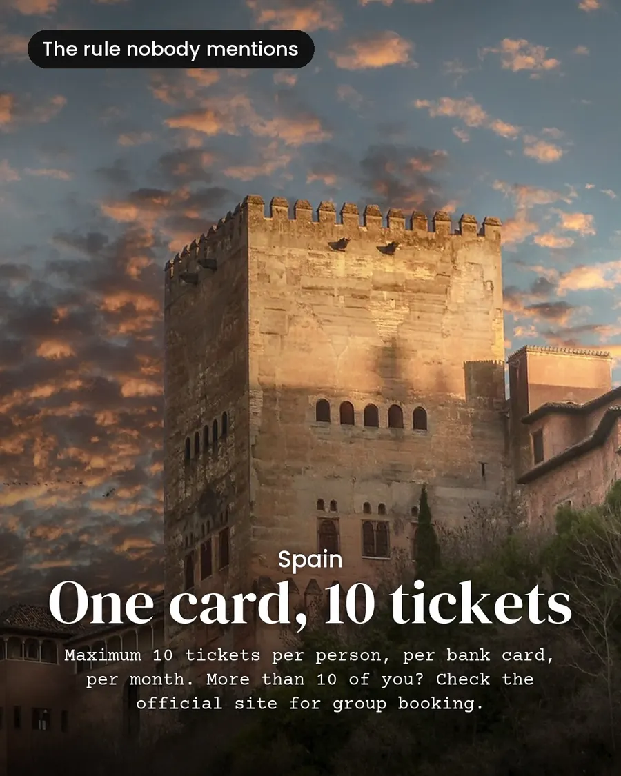 How to actually get Alhambra tickets, slide 5 of 10
