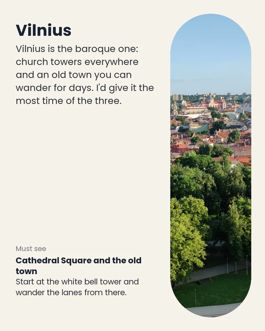 Vilnius, Riga, Tallinn, slide 5 of 11