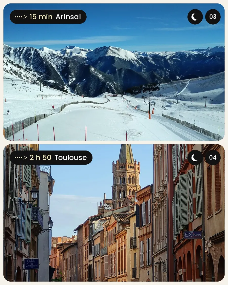 Barcelona, Andorra, Toulouse, slide 5 of 7