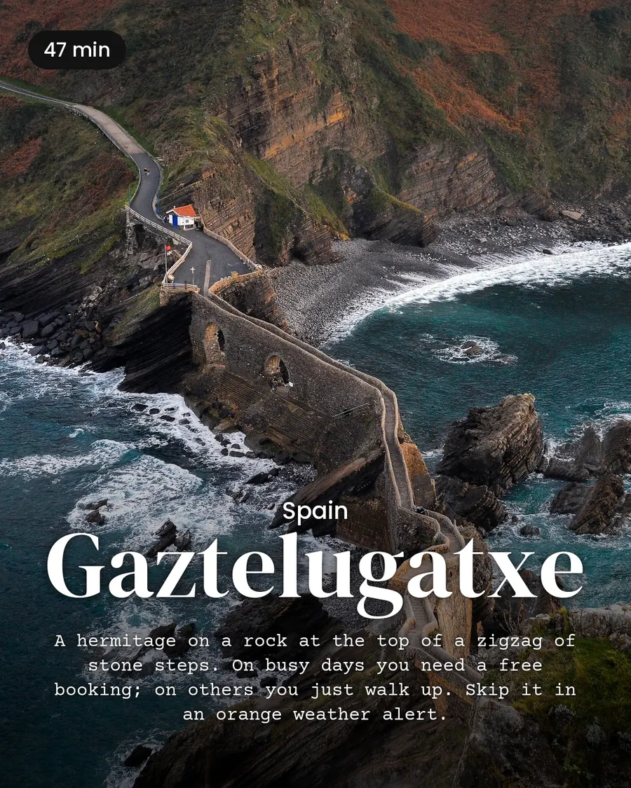 The Basque coast in winter, slide 4 of 8