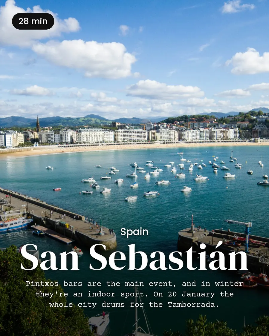 The Basque coast in winter, slide 6 of 8