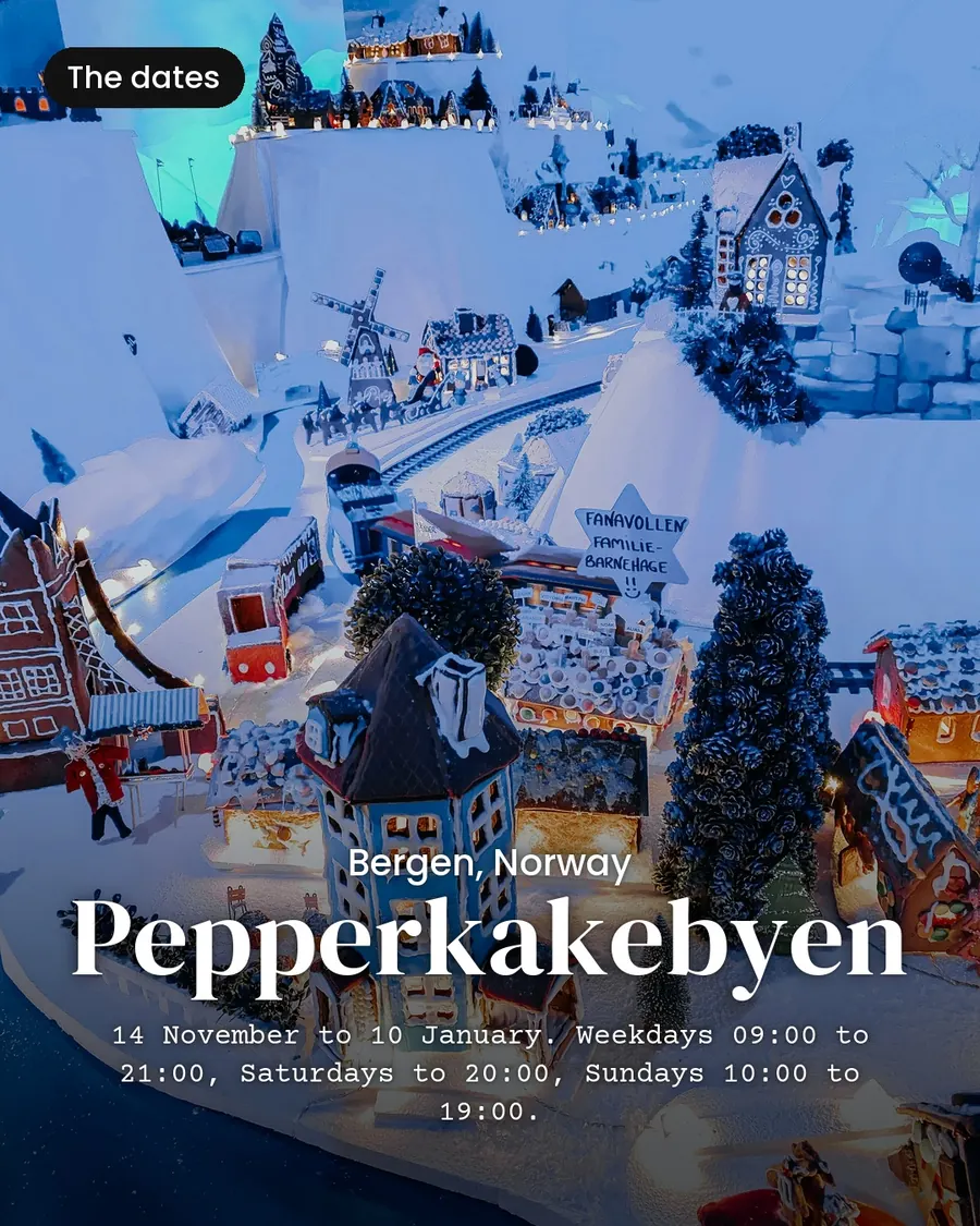 Bergen's gingerbread city, slide 4 of 9