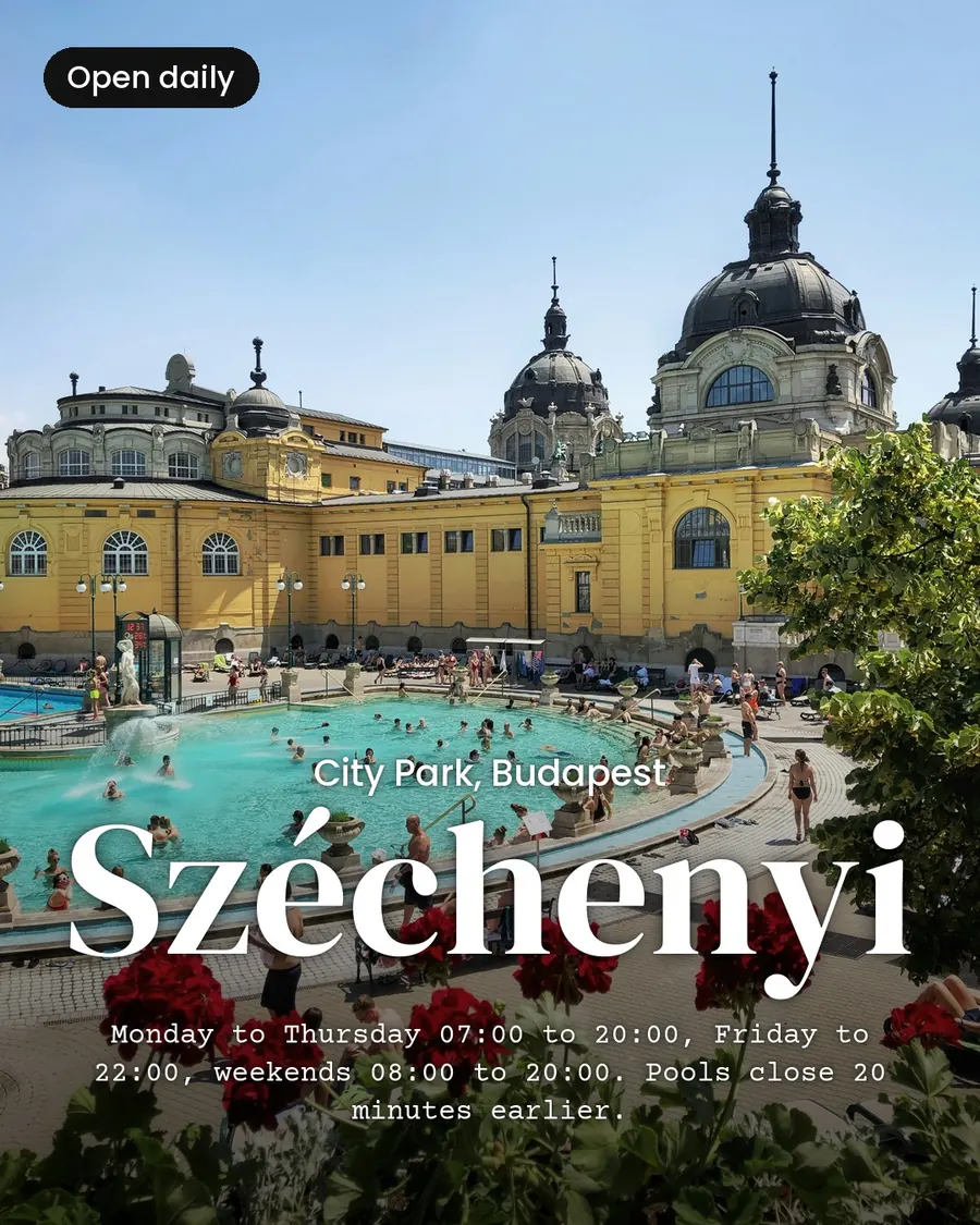 Budapest's baths in winter, slide 3 of 7