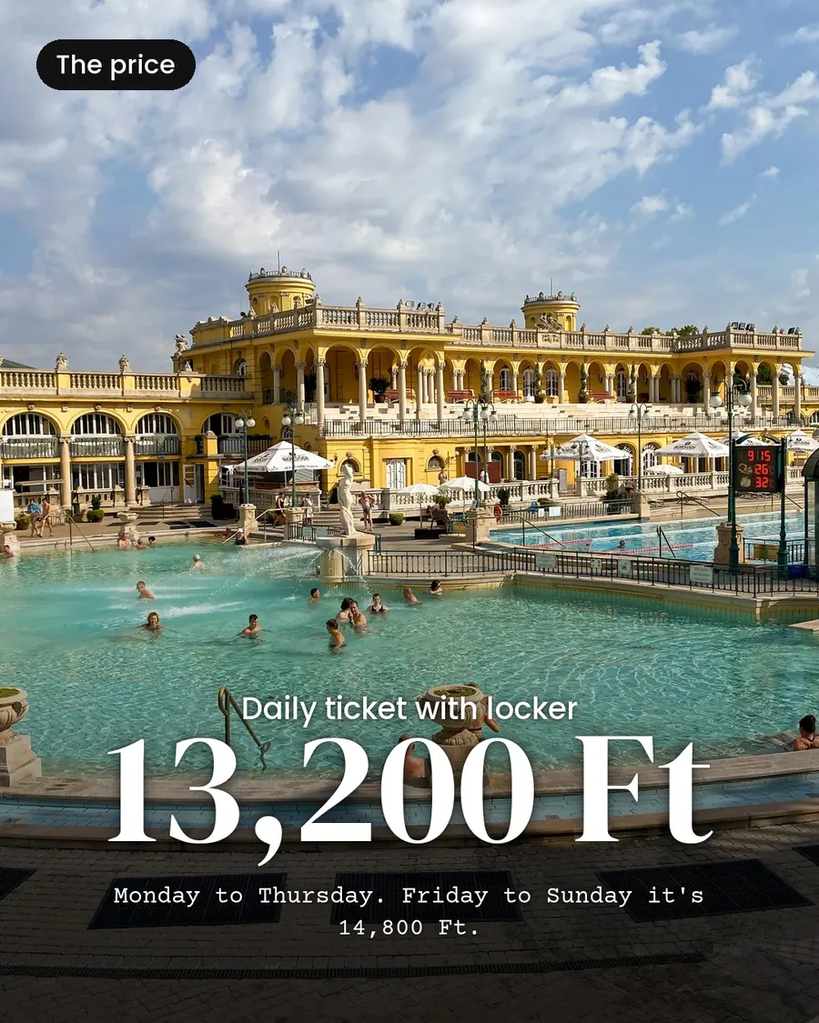 Budapest's baths in winter, slide 4 of 7