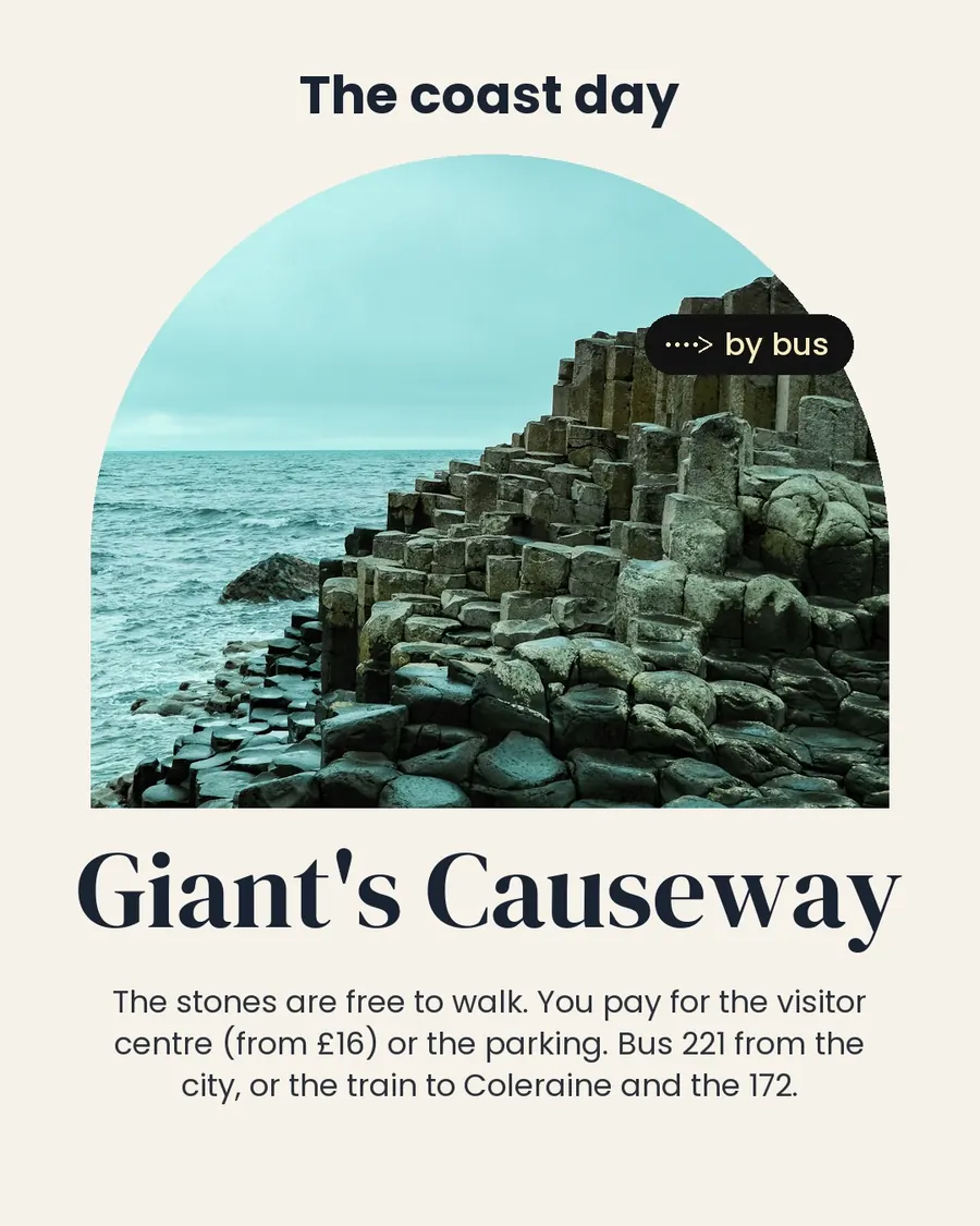 Dublin, Belfast and the Causeway Coast in 5 days, slide 8 of 11