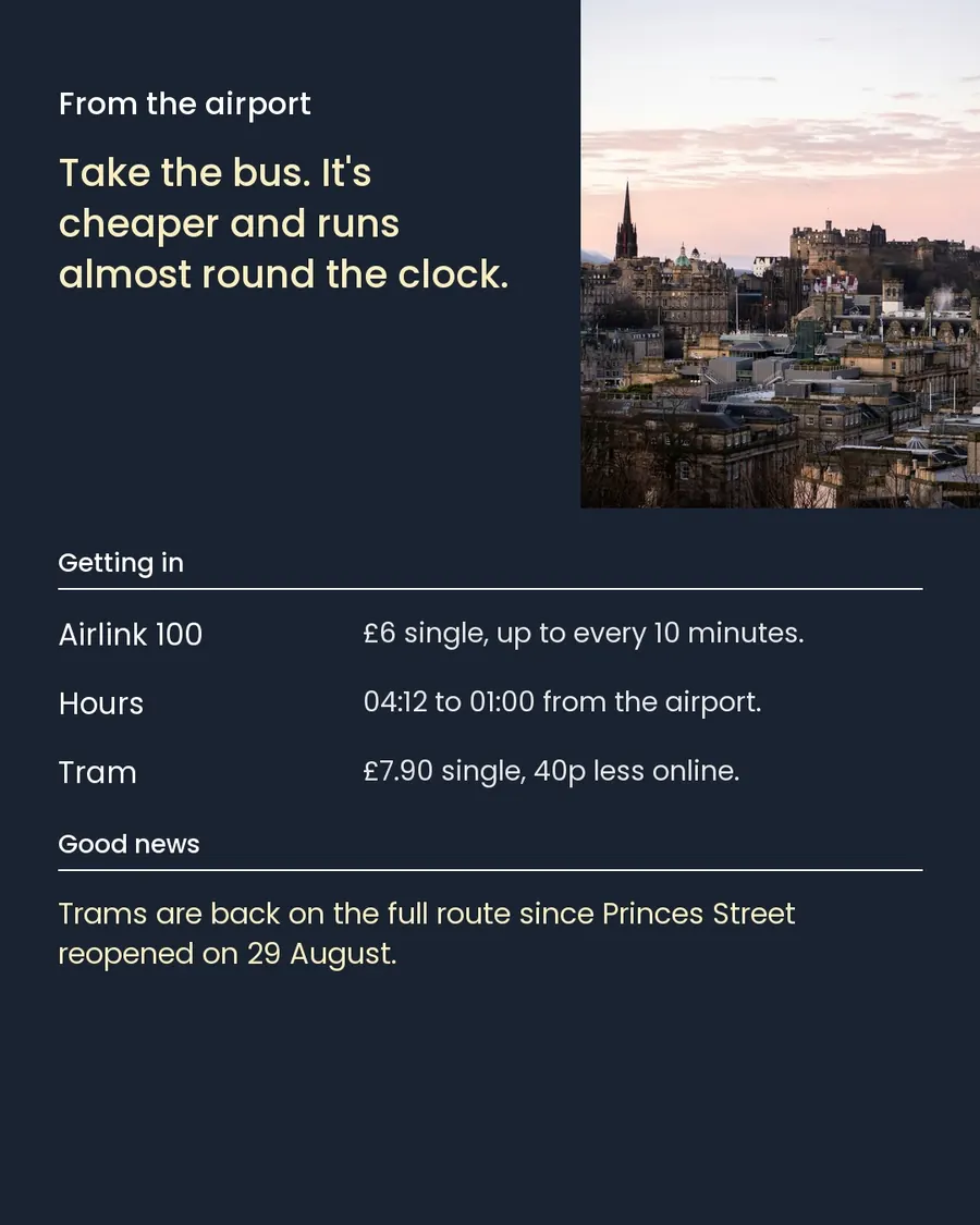 Edinburgh in winter, slide 8 of 9
