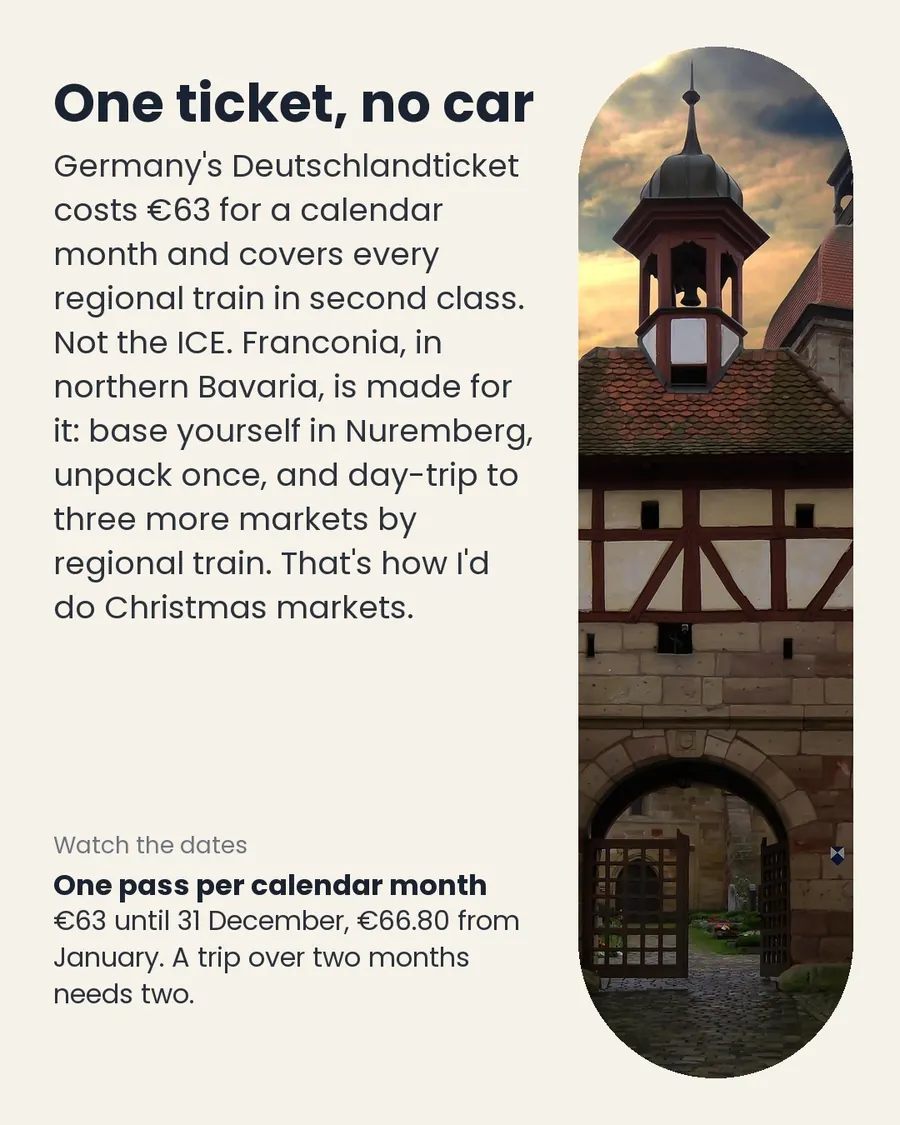 Franconia by regional train, slide 2 of 8