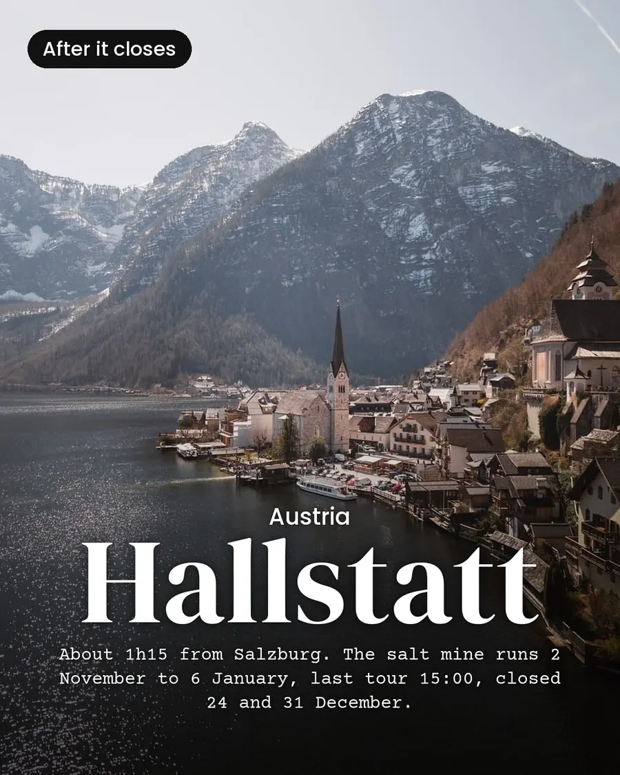 The Grossglockner closes for winter. Here's the plan, slide 6 of 7