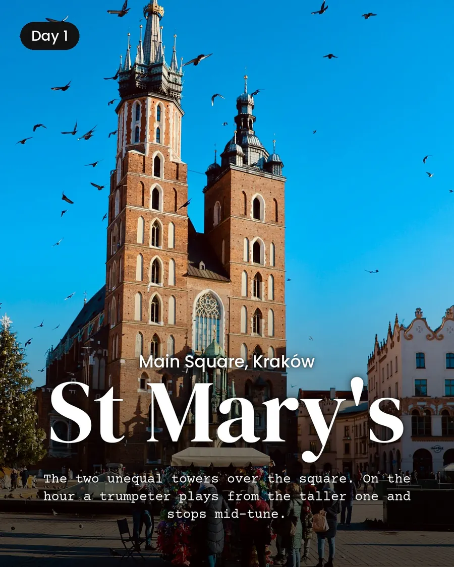 Kraków in a winter weekend, slide 4 of 7