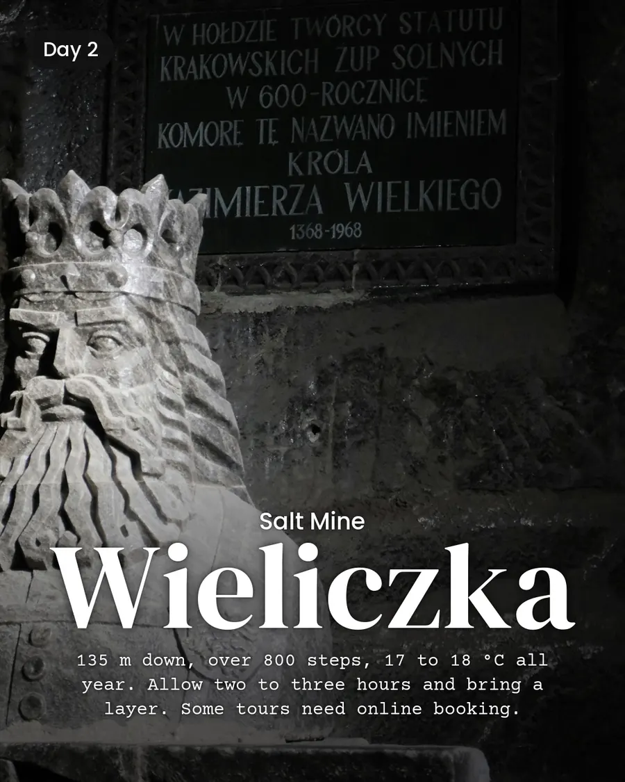 Kraków in a winter weekend, slide 6 of 7