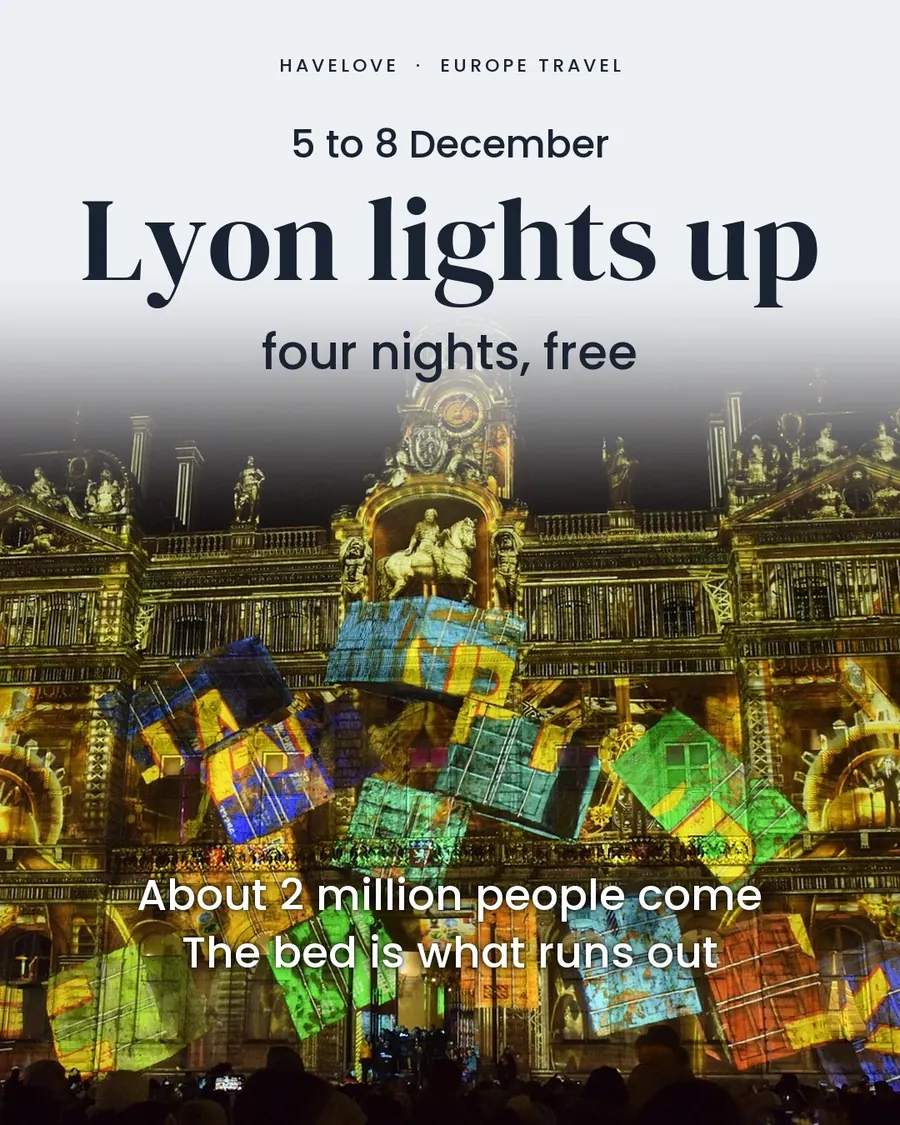 Lyon's Fête des Lumières, cover