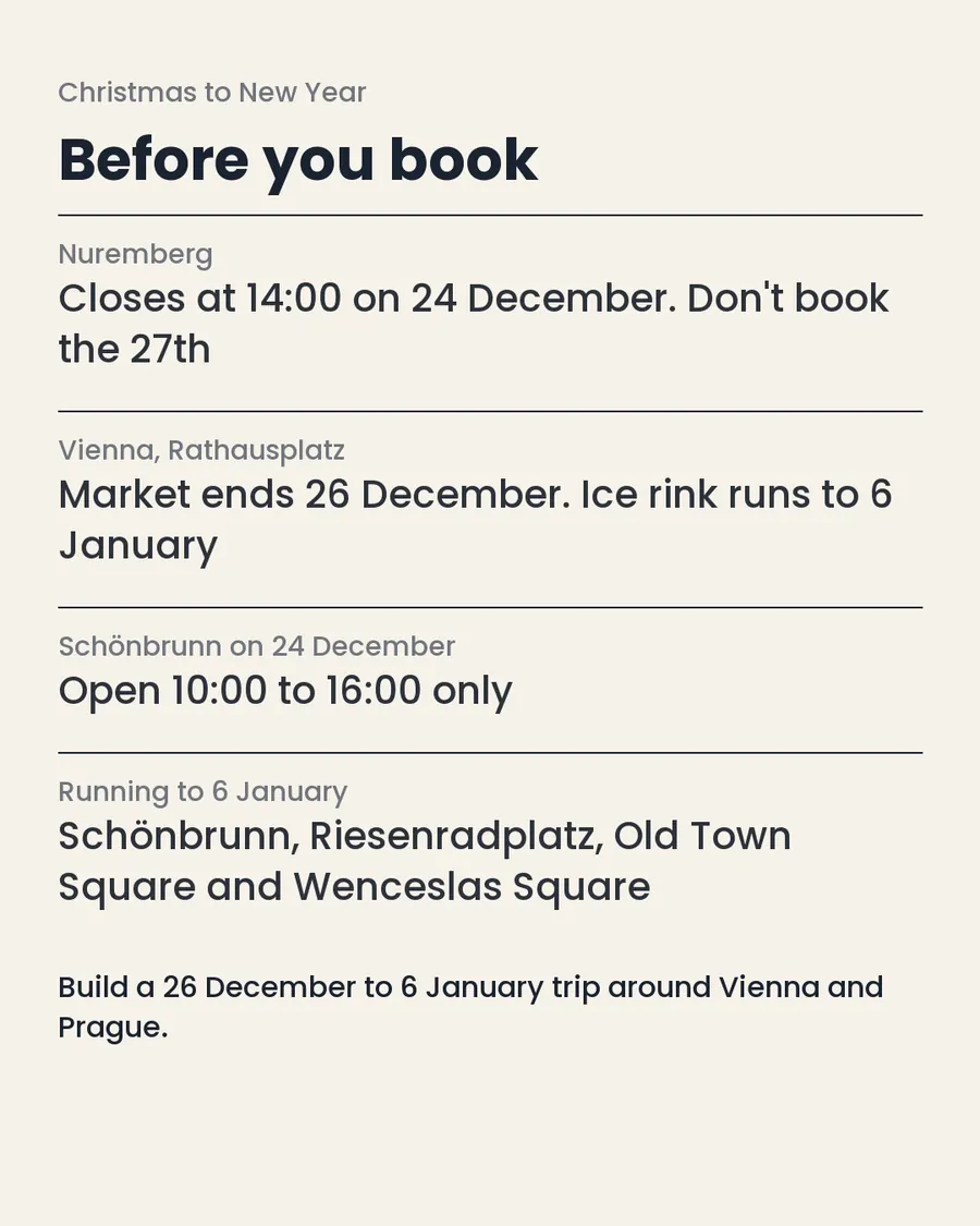 The Christmas markets still open after Christmas Day, slide 10 of 10