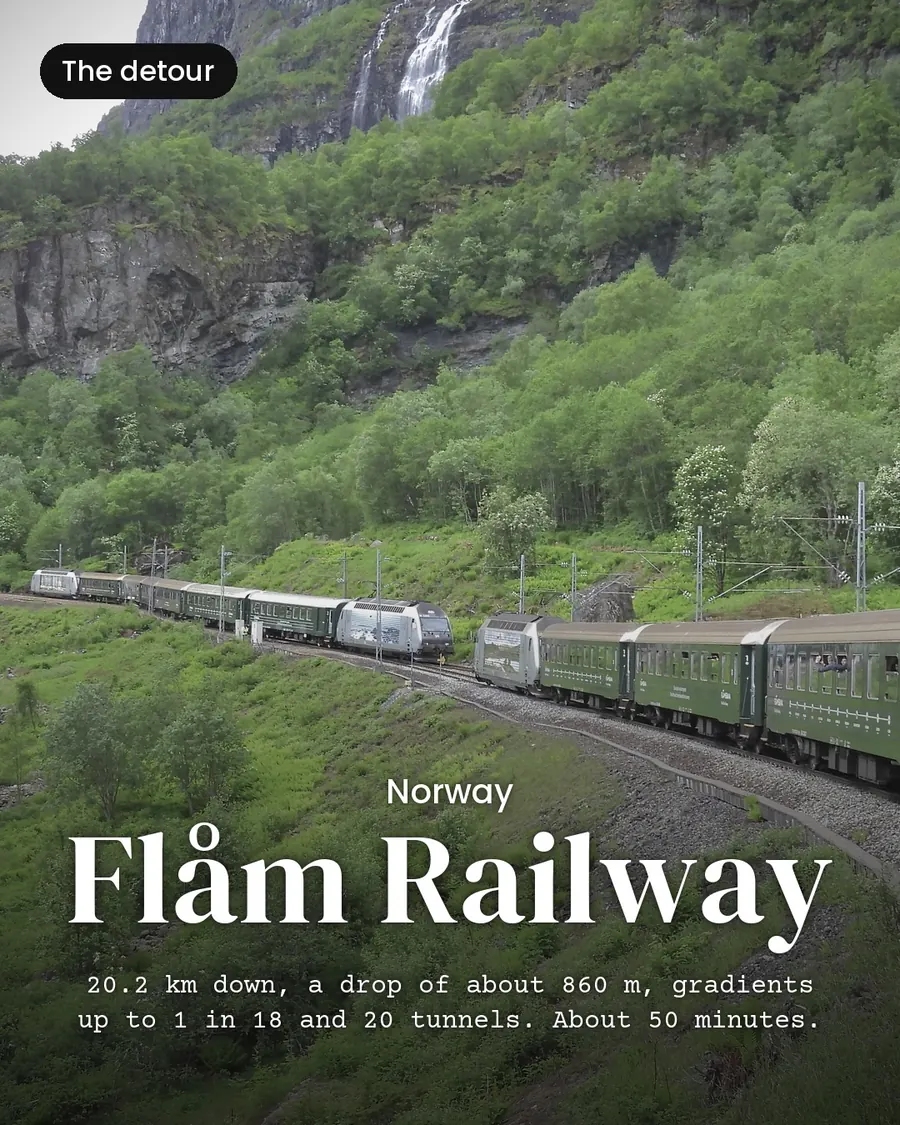 Oslo to Bergen by train, with the Flåm detour, slide 6 of 9