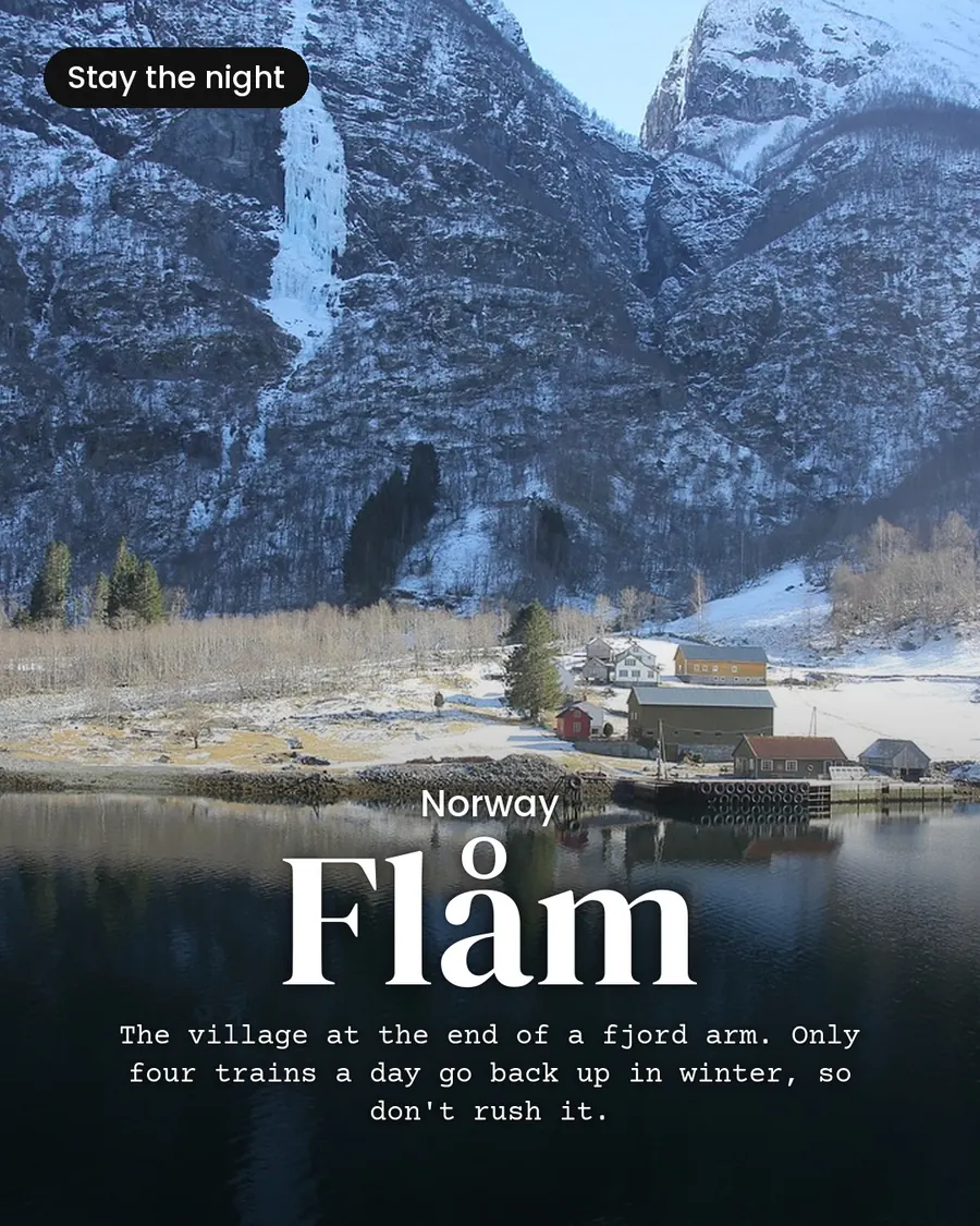 Oslo to Bergen by train, with the Flåm detour, slide 7 of 9