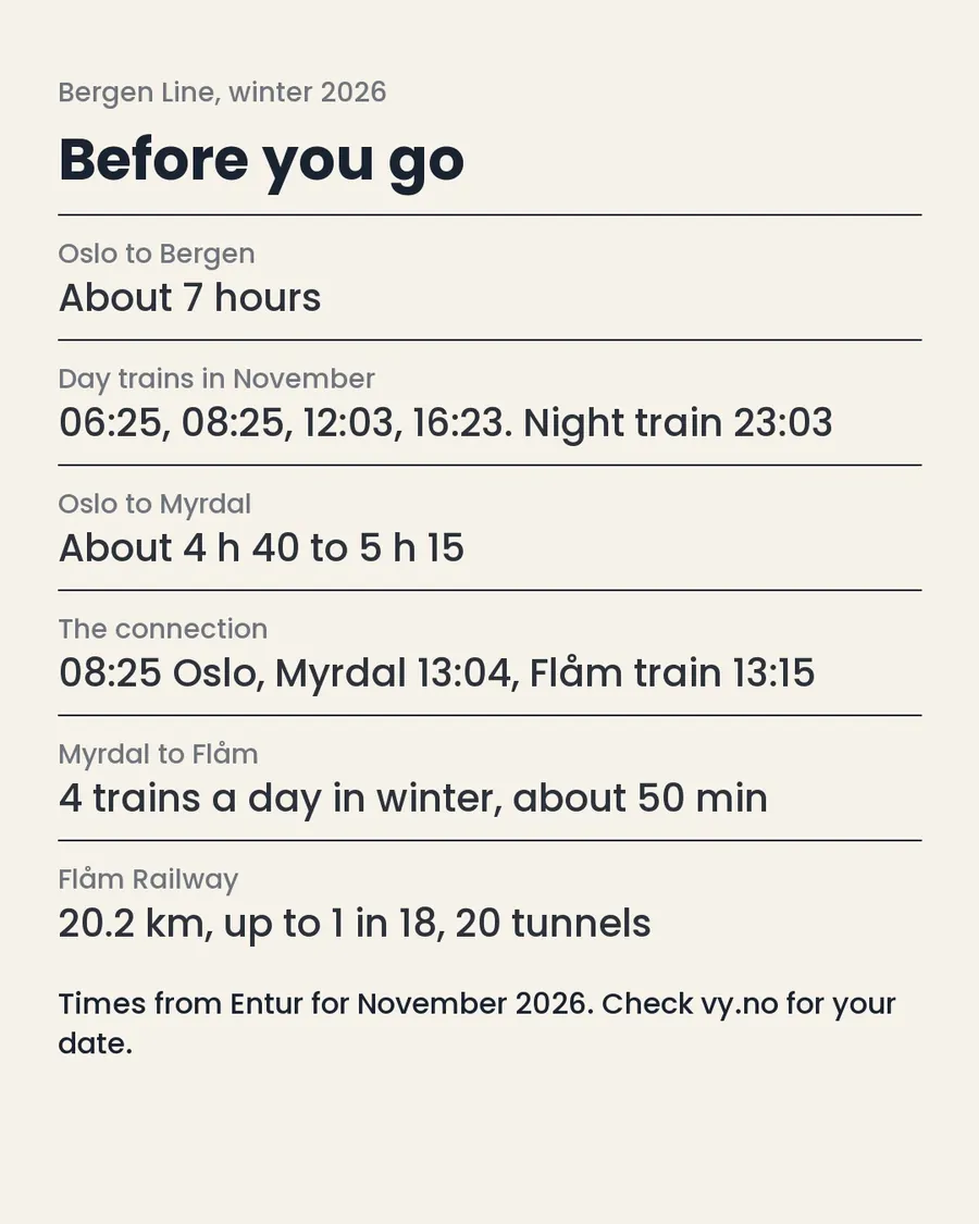 Oslo to Bergen by train, with the Flåm detour, slide 9 of 9