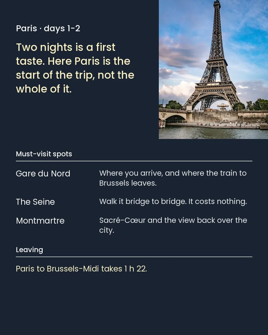 Paris, Ghent, Amsterdam, slide 6 of 13