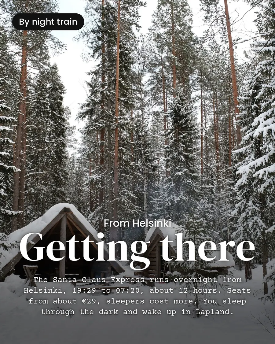 Rovaniemi in winter, slide 6 of 7