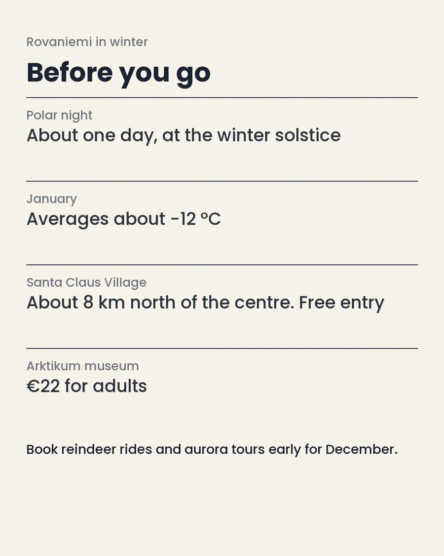 Rovaniemi in winter, slide 7 of 7