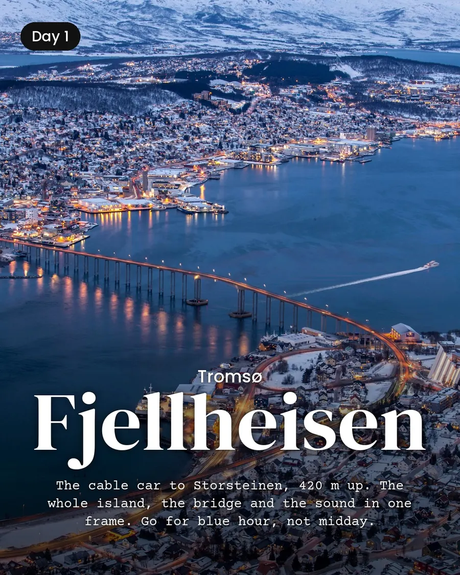 Tromsø in 3 days, slide 3 of 7