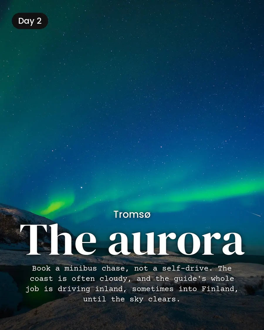 Tromsø in 3 days, slide 4 of 7
