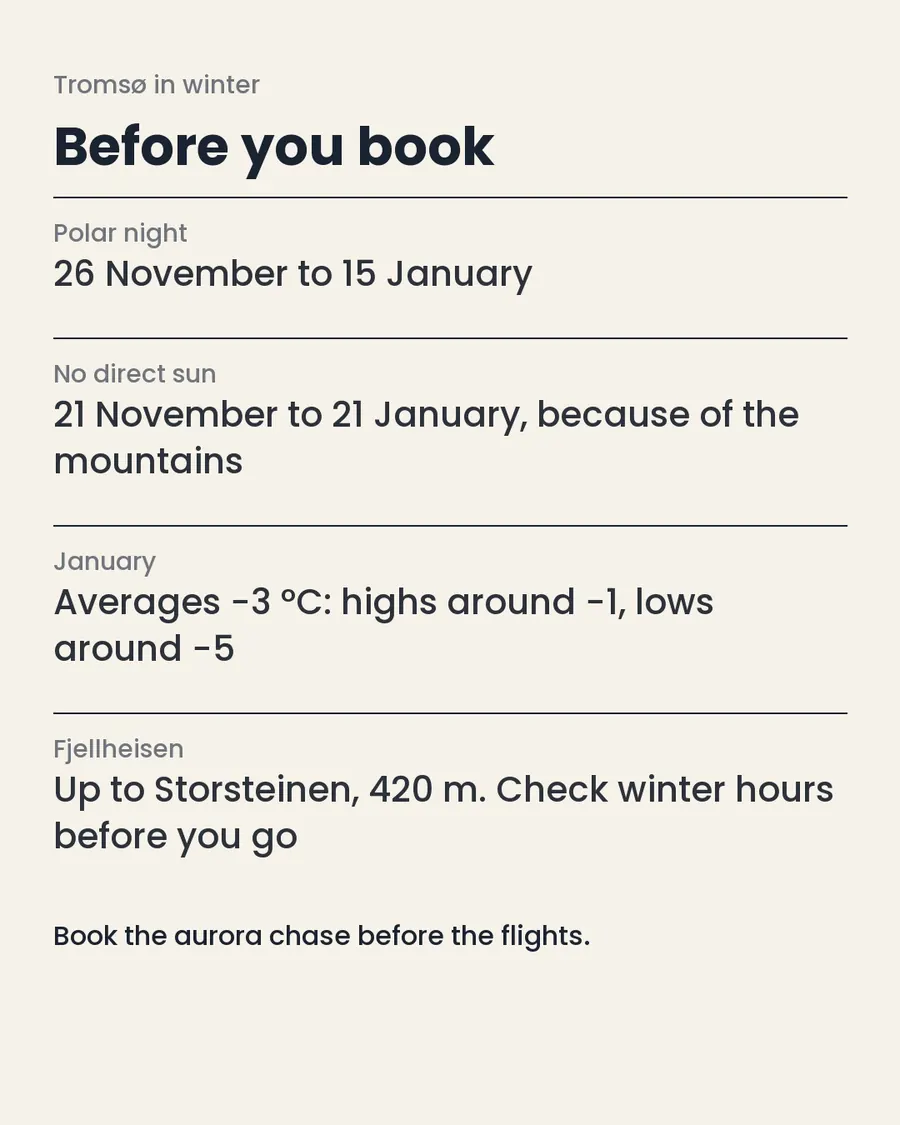Tromsø in 3 days, slide 7 of 7