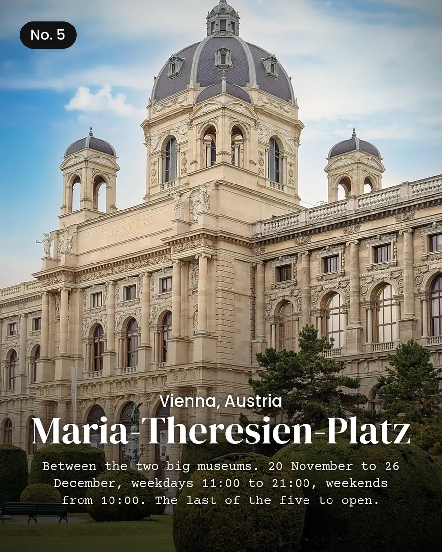 Vienna has 15 Christmas markets., slide 7 of 8