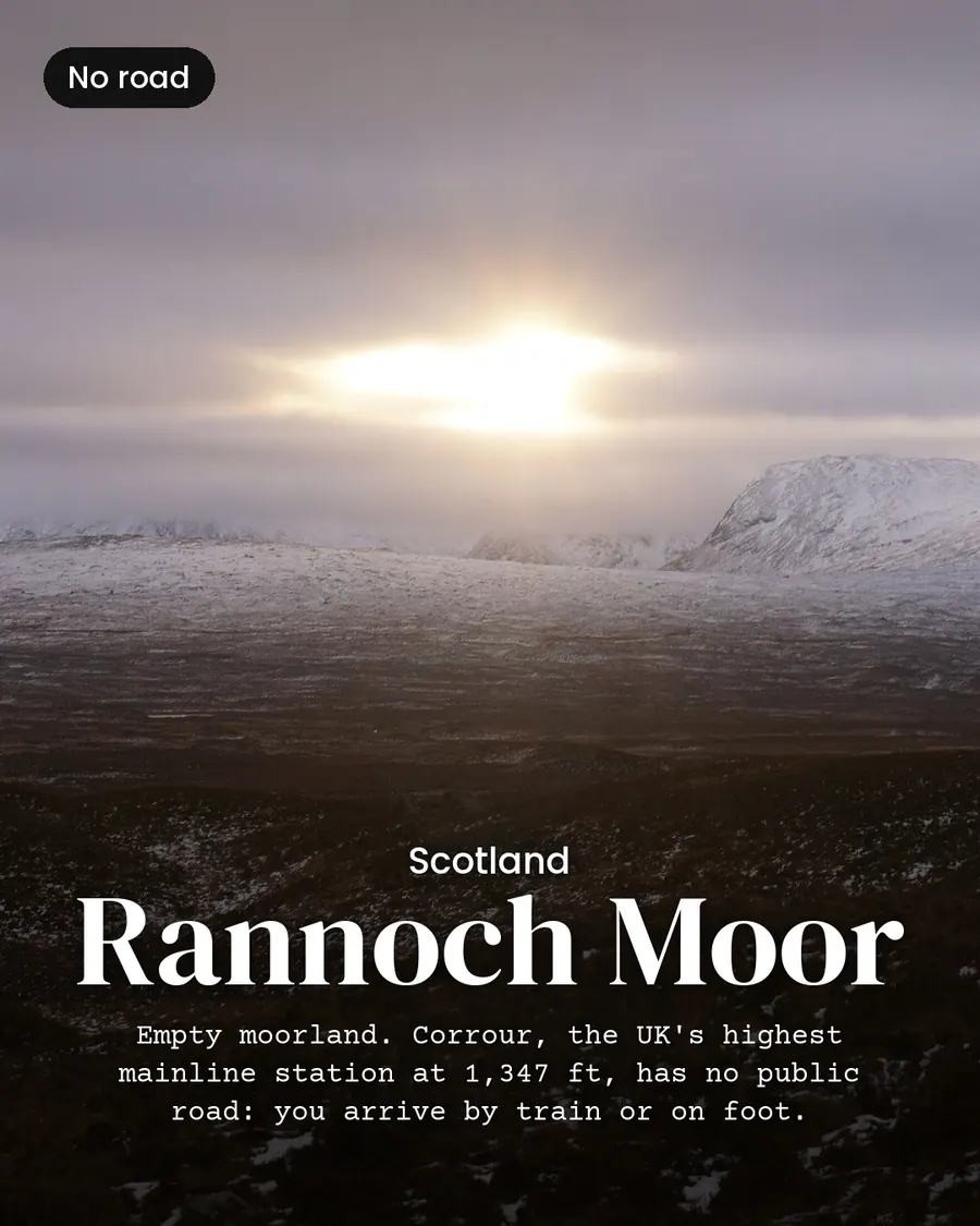 The West Highland Line in winter, slide 5 of 10