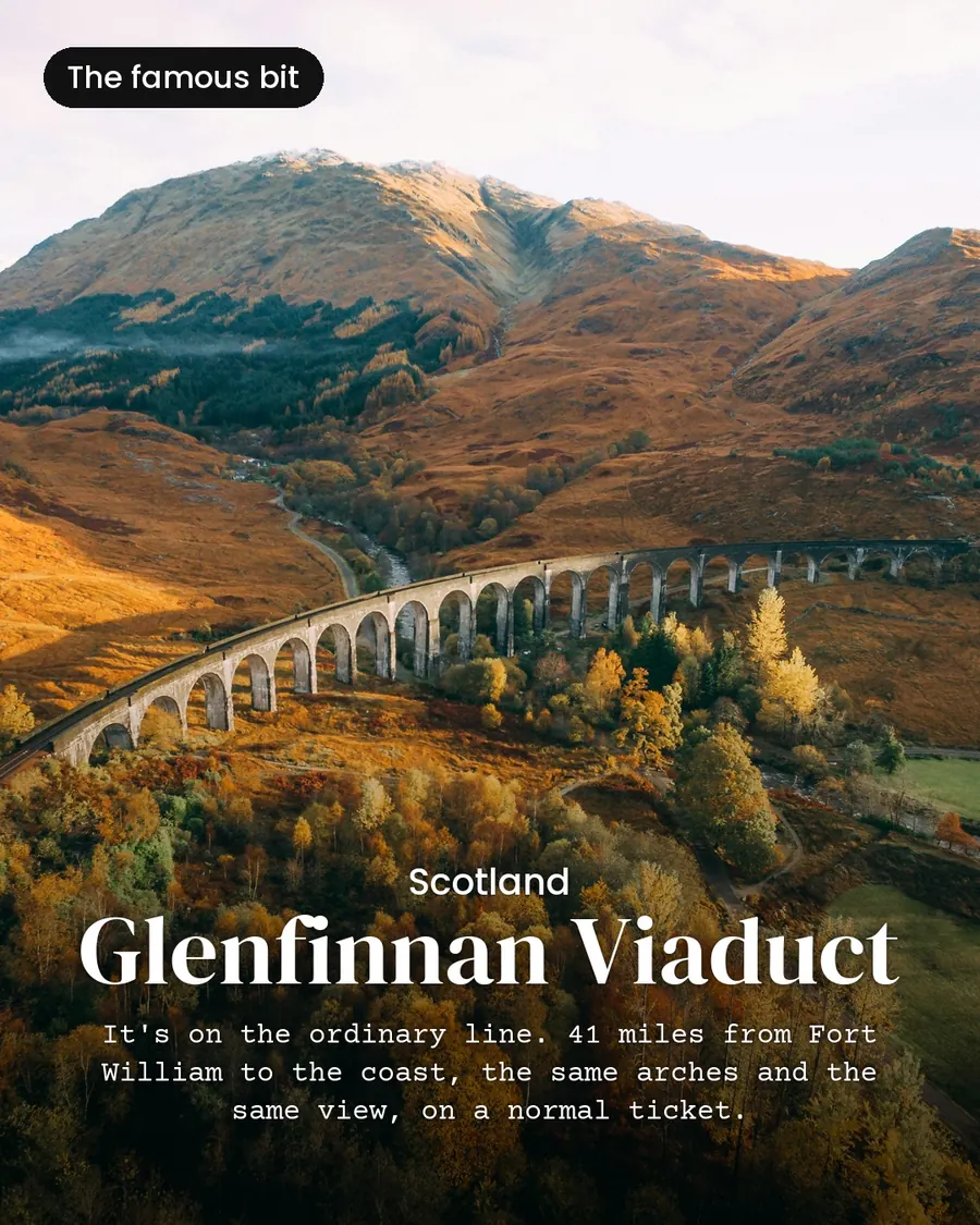 The West Highland Line in winter, slide 7 of 10