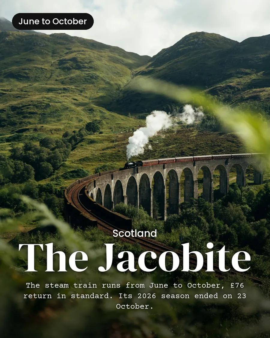 The West Highland Line in winter, slide 8 of 10